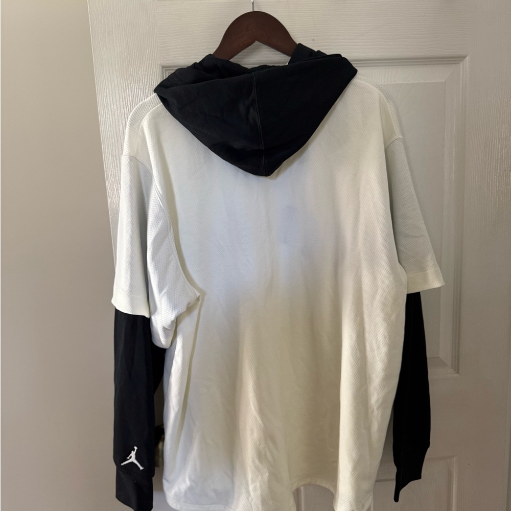 NWT Nike Air Jordan Flight MVP Baseball Hoodie Jersey Men's Size XL - Picture 3 of 3